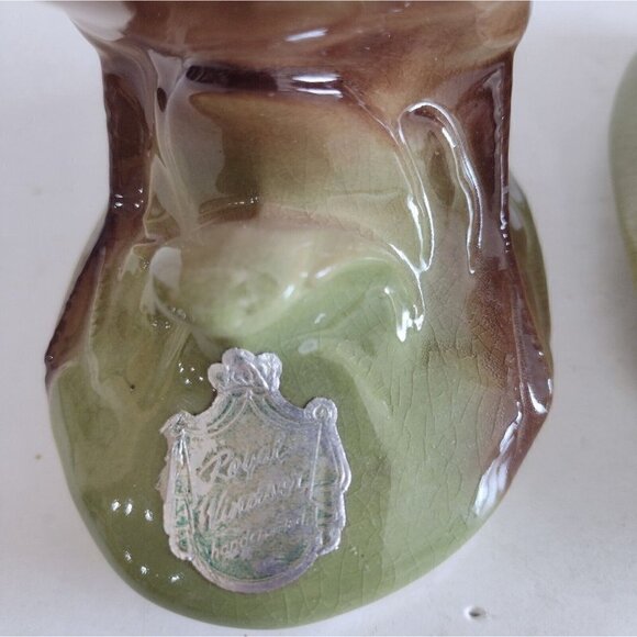 Vintage 1950s Royal Windsor Chickens Rooster & Hen Ceramic Figurines - Picture 9 of 10